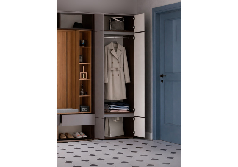 Прихожая, Роут венге / графит софт комплектация 2