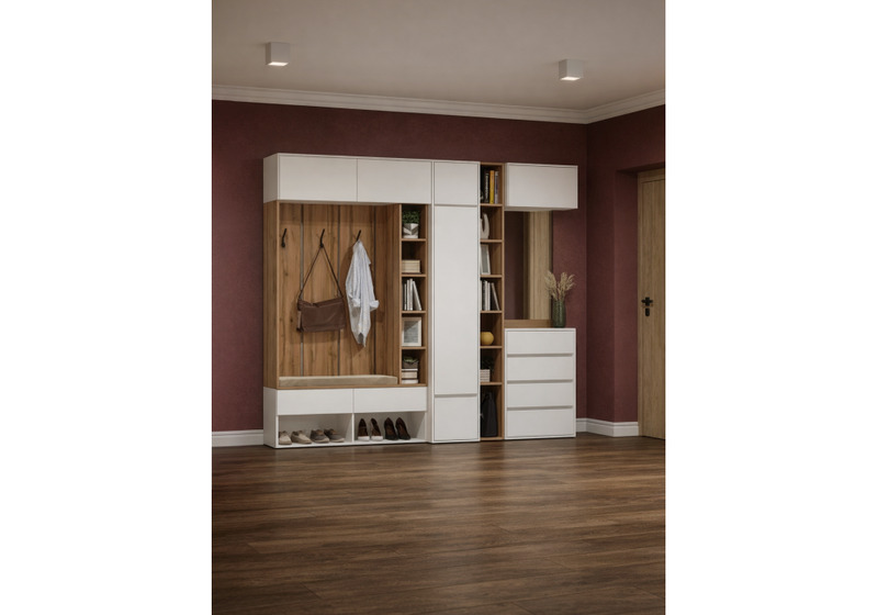 Прихожая, Роут венге / графит софт комплектация 3