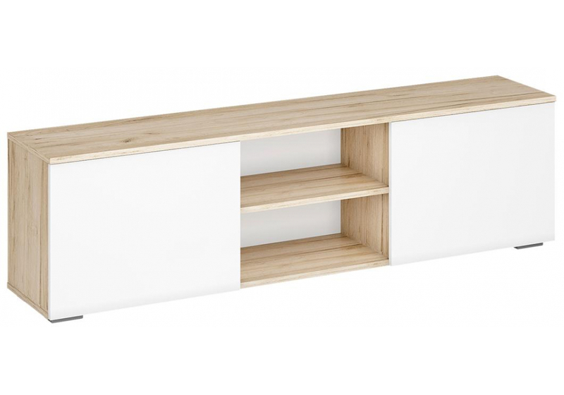 Готовая гостиная, Алетра дуб крафт серый / глянец белый комплектация 2