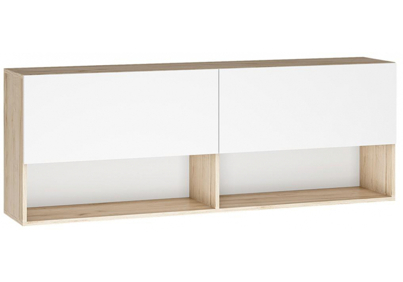 Готовая гостиная, Алетра дуб крафт серый / глянец белый комплектация 3