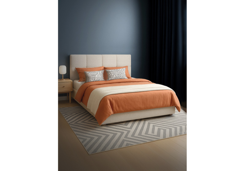 Кровать, Манака 160х200 бежевая