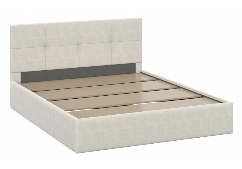 Кровать, Манака 160х200 бежевая