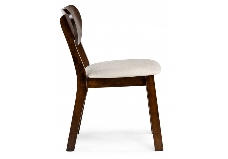 Стул деревянный, Loid dirty oak / light beige