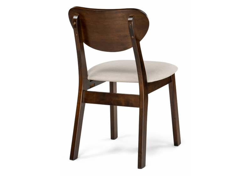 Стул деревянный, Loid dirty oak / light beige