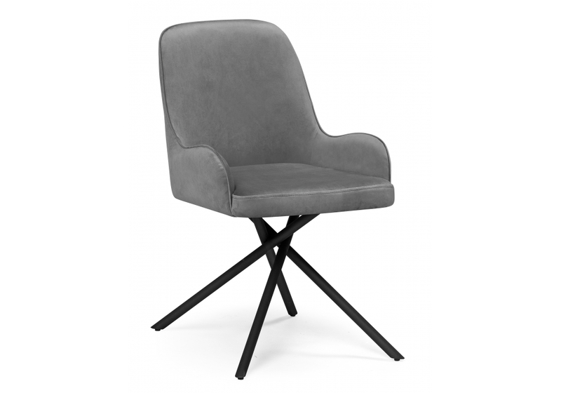 Стул на металлокаркасе, Галтер MR-11 / черный