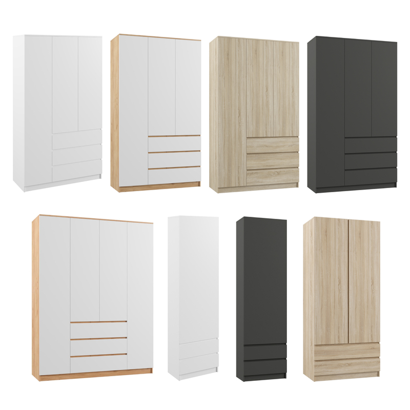 Шкаф, Мадера ШМ 1200 ЛДСП графит