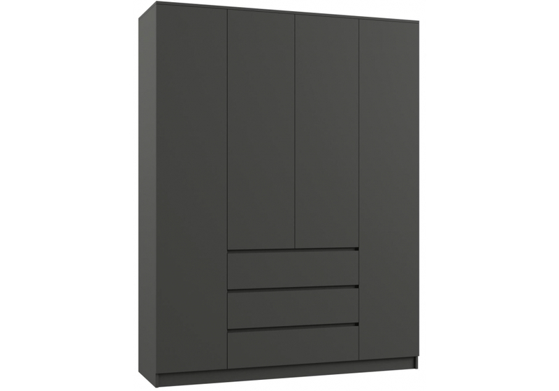 Шкаф, Мадера ЛДСП графит