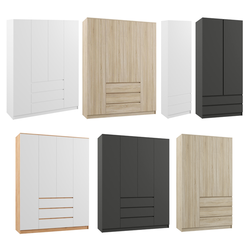 Шкаф, Мадера ЛДСП графит