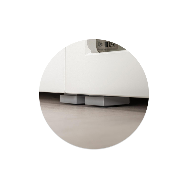 Шкаф, Опра 16.394.03 белый PE шагрень / дуб золотой craft