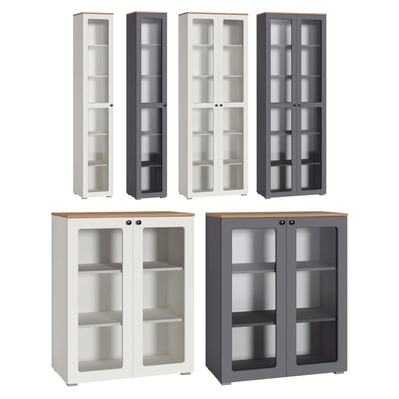 Шкаф, Опра 16.394.03 белый PE шагрень / дуб золотой craft