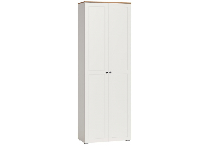 Шкаф, Опра 16.307 белый PE шагрень / дуб золотой craft