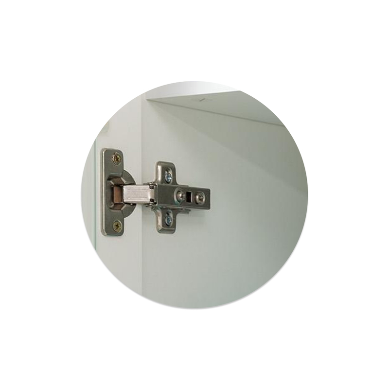 Шкаф, Опра 16.307 белый PE шагрень / дуб золотой craft