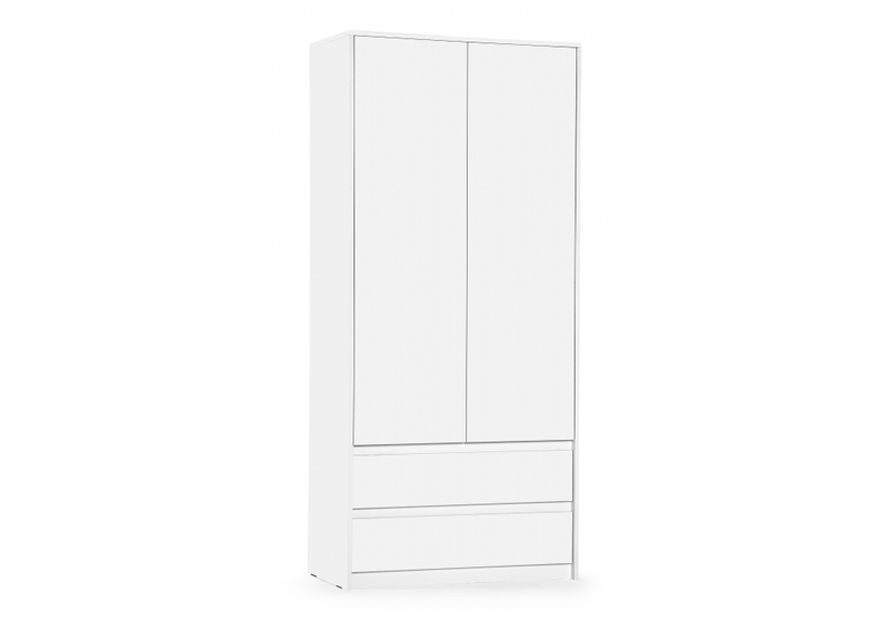 Шкаф, Идена ШК06-900 ЛДСП белое / ЛДСП белое