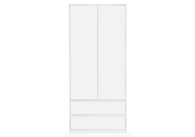 Шкаф, Идена ШК06-900 ЛДСП белое / ЛДСП белое