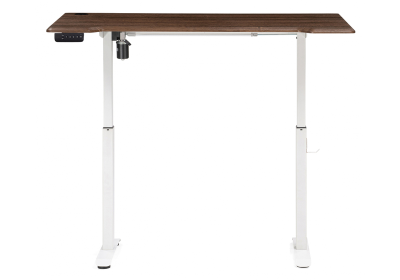 Компьютерный стол, Маркос с механизмом подъема 140х80х75 орех кантри / белый