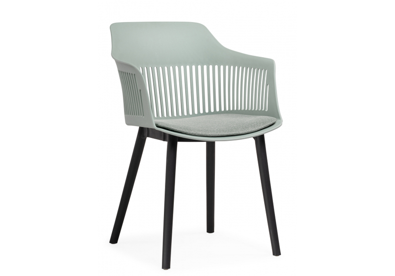 Пластиковый стул, Crocs light green / black