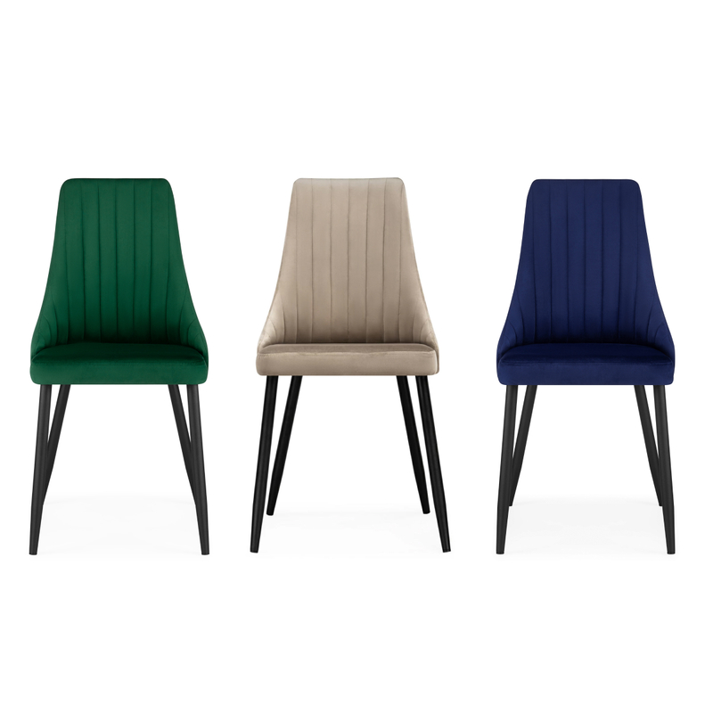 Стул на металлокаркасе, Кора бежевый / черный