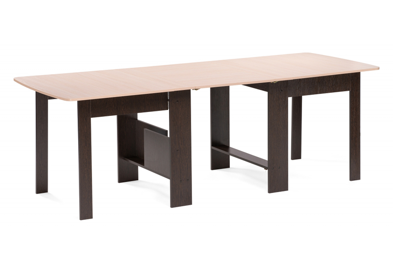 Стол деревянный, СтК7 венге / дуб молочный