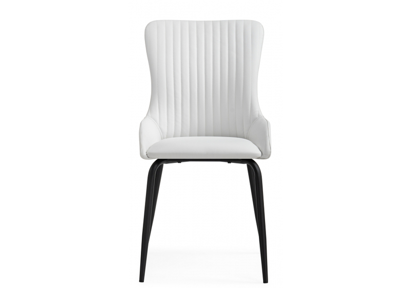 Стул на металлокаркасе, Lado white / black