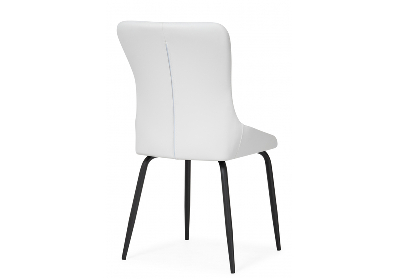 Стул на металлокаркасе, Lado white / black