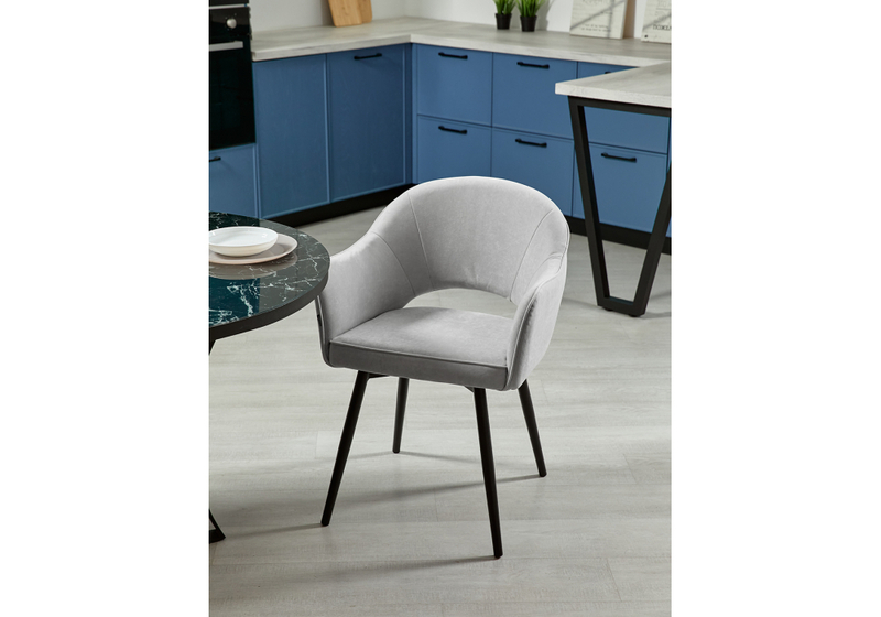 Стул на металлокаркасе, Ойстер MR-28 / черный