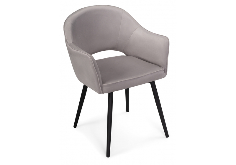 Стул на металлокаркасе, Ойстер MR-28 / черный