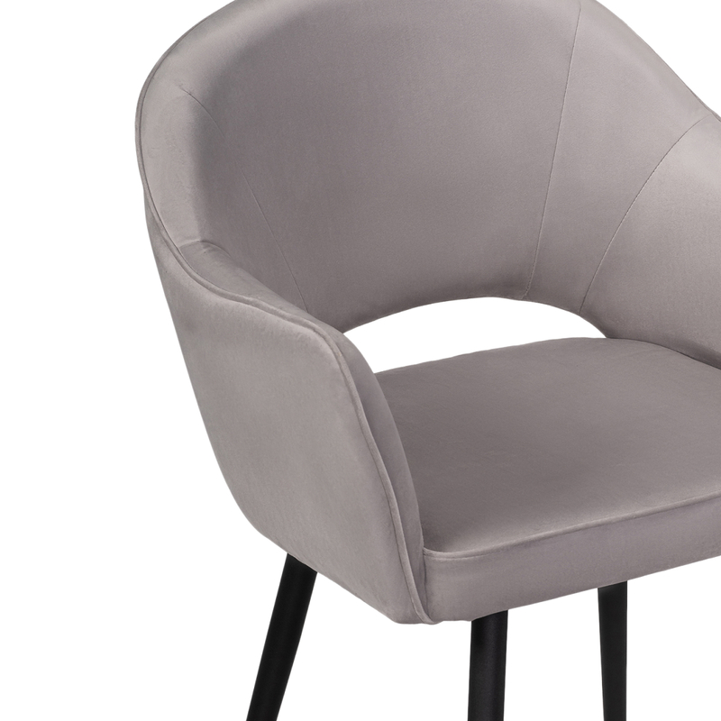 Стул на металлокаркасе, Ойстер MR-28 / черный