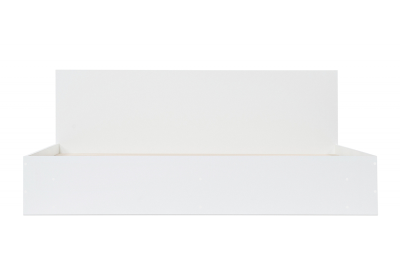 Кровать, Адайн 160х200 белое дерево / белое дерево