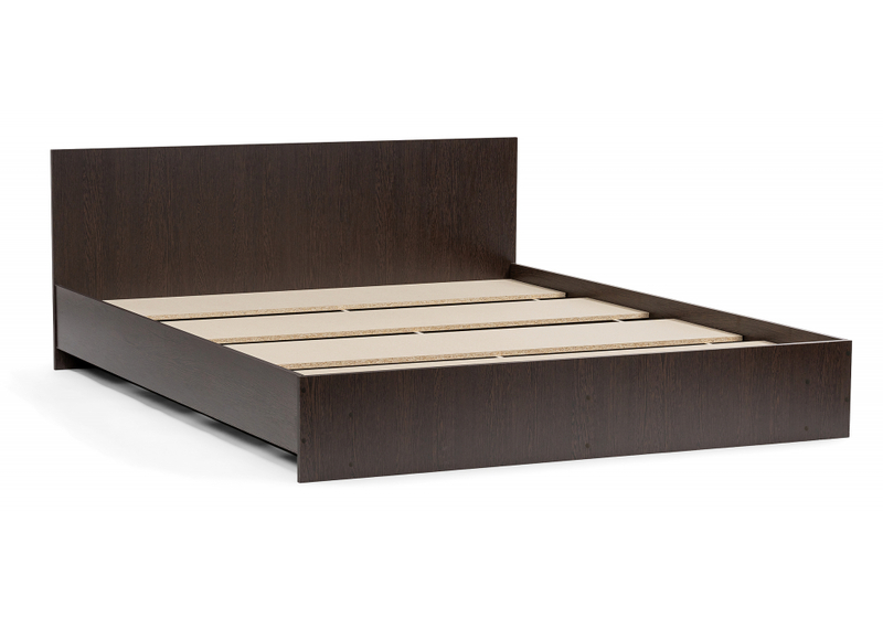 Кровать, Адайн 160х200 венге / венге