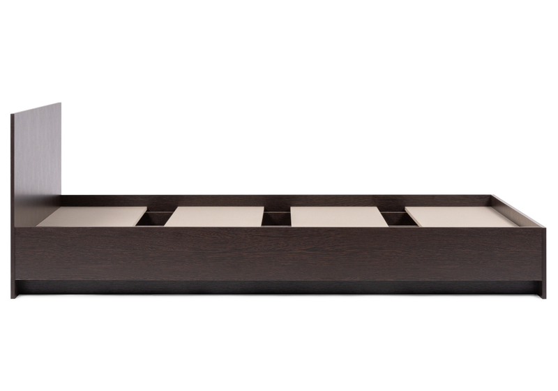 Кровать, Адайн 160х200 венге / венге