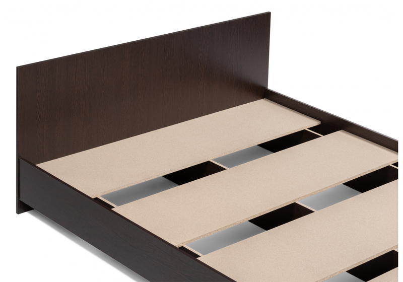 Кровать, Адайн 160х200 венге / венге