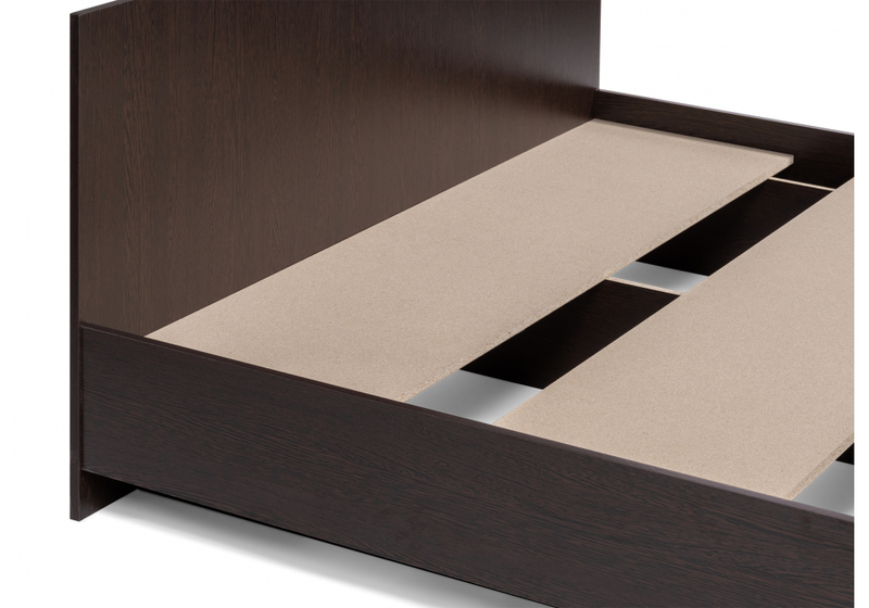 Кровать, Адайн 160х200 венге / венге