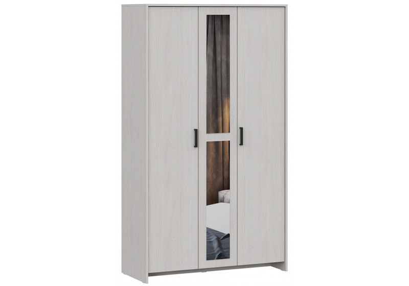 Шкаф, трехстворчатый Таика ясень анкор светлый