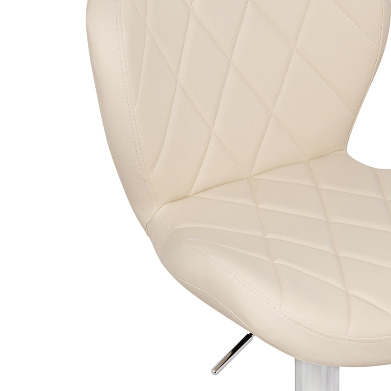 Барный стул, Porch beige / chrome