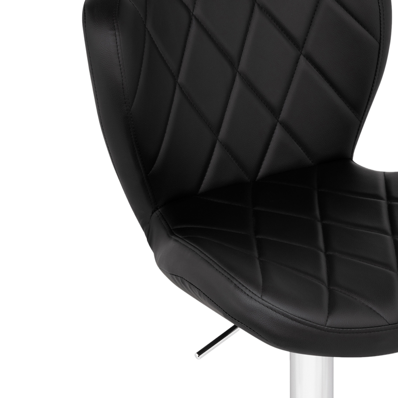 Барный стул, Porch black / chrome