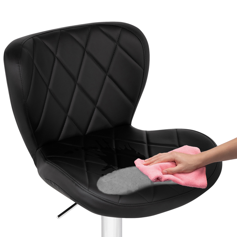 Барный стул, Porch black / chrome