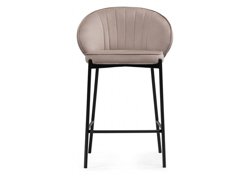 Барный стул, Нейл латте / черный