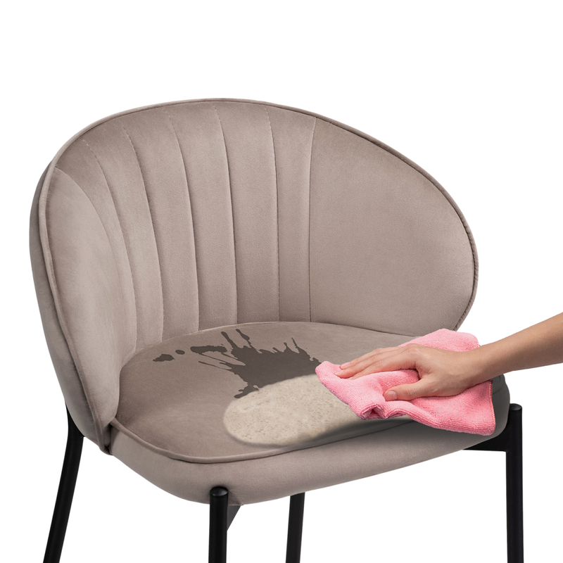 Барный стул, Нейл латте / черный