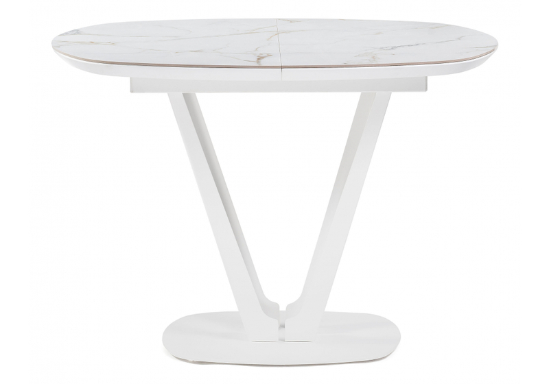 Керамический стол, Азраун белый