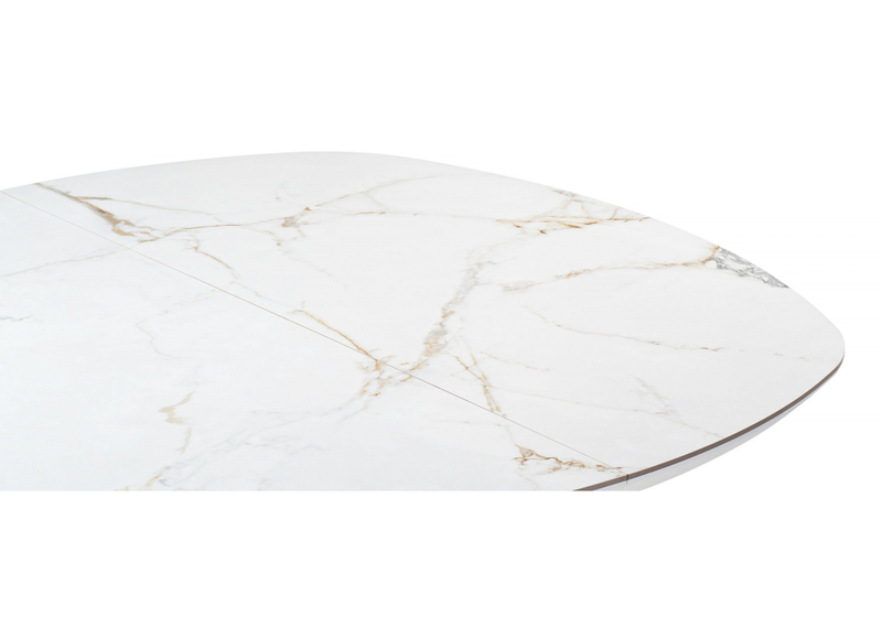 Керамический стол, Азраун белый