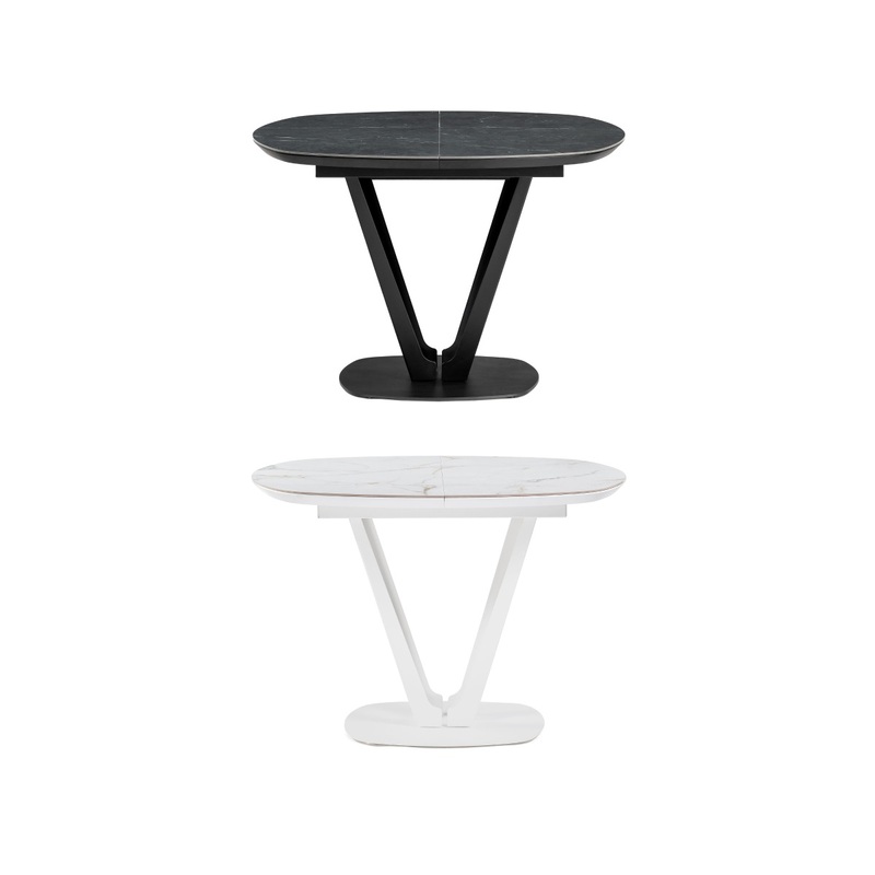 Керамический стол, Азраун белый