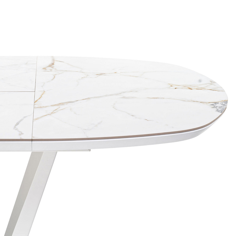 Керамический стол, Азраун белый