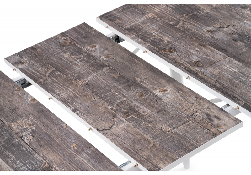 Обеденная группа, Морита бежевый / кантри 2047 / белый