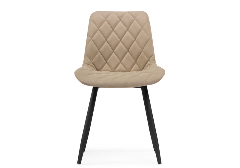 Стул на металлокаркасе, Баодин Б/К бежевый / черный