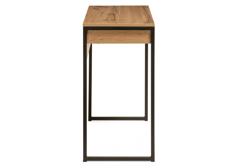 Компьютерный стол, Лео Лофт дуб вотан / черный матовый