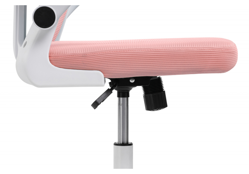 Офисное кресло, Konfi pink / white