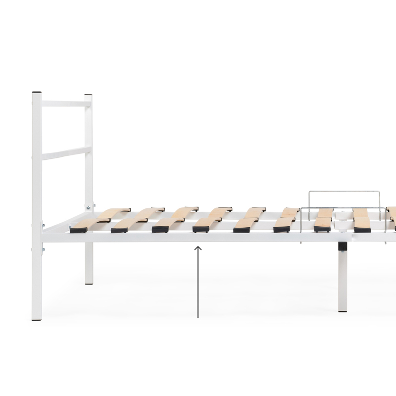 Кровать, Фади 140х200 белая