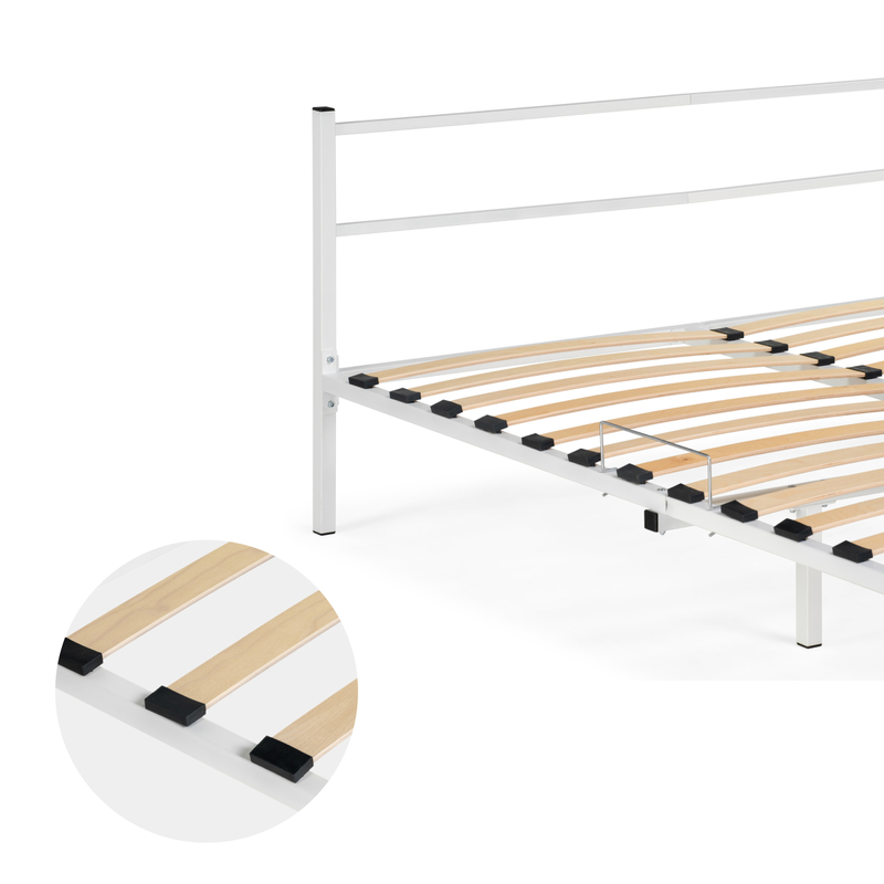 Кровать, Фади 140х200 белая