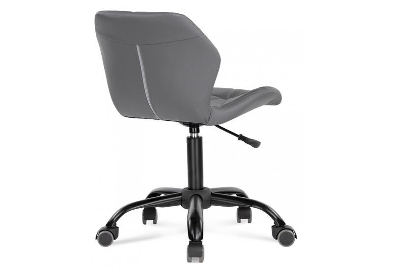 Офисное кресло, Вальд экокожа серое