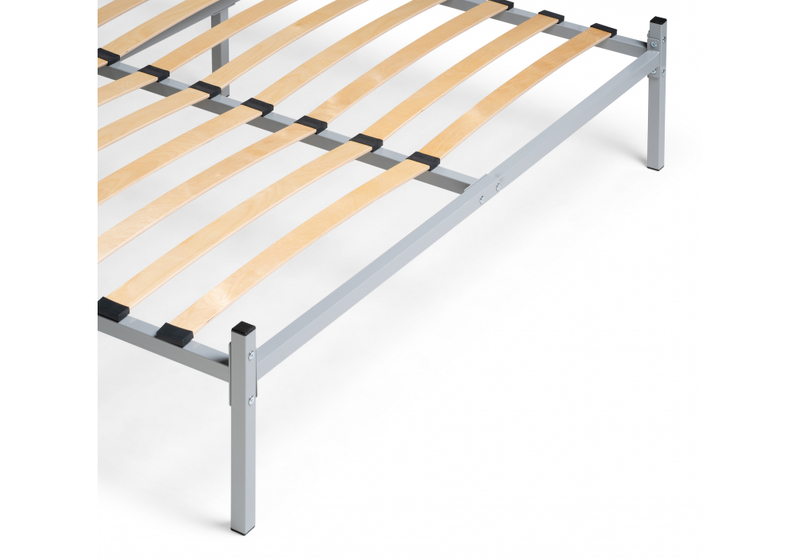 Кровать, Фади 120х200 серая